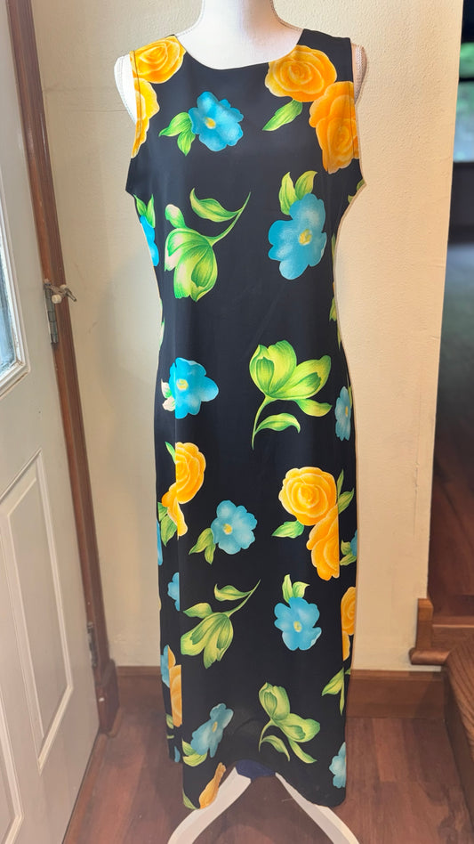 Kathie Lee floral maxi (10)