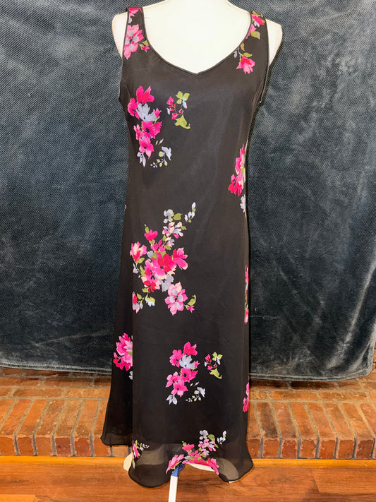 Jessica Howard 90's Floral Dress (12P)