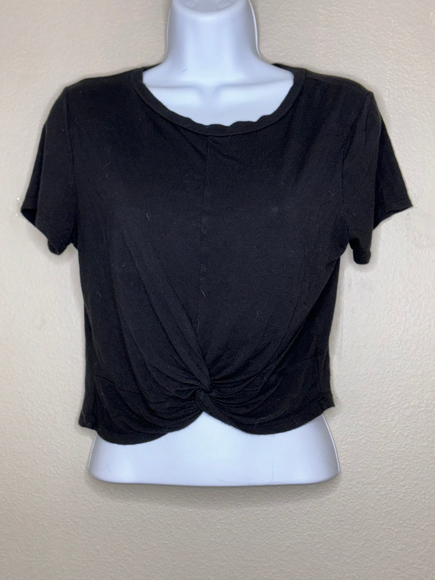 Gaze Knot Crop Tee (M)