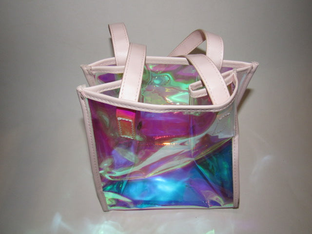 Pink Holographic Bag