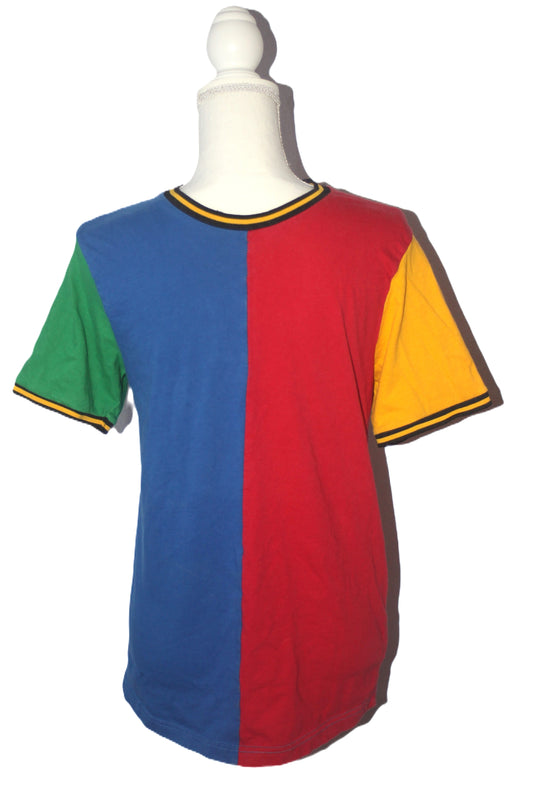 Vintage Blackjack Blocked Multi Color Shirt (M)