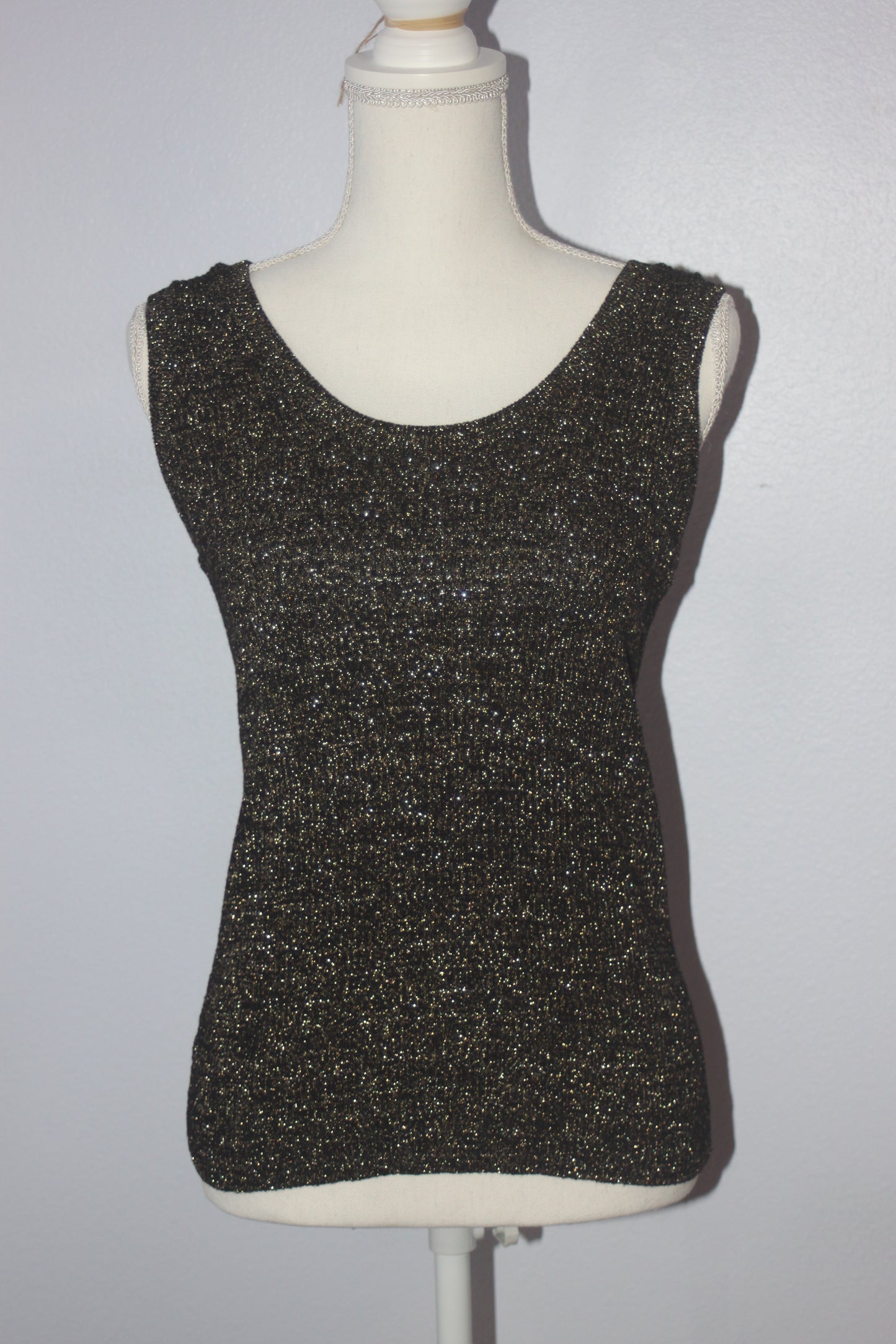 Vintage Whitney Lane Sparkle Tank (M)