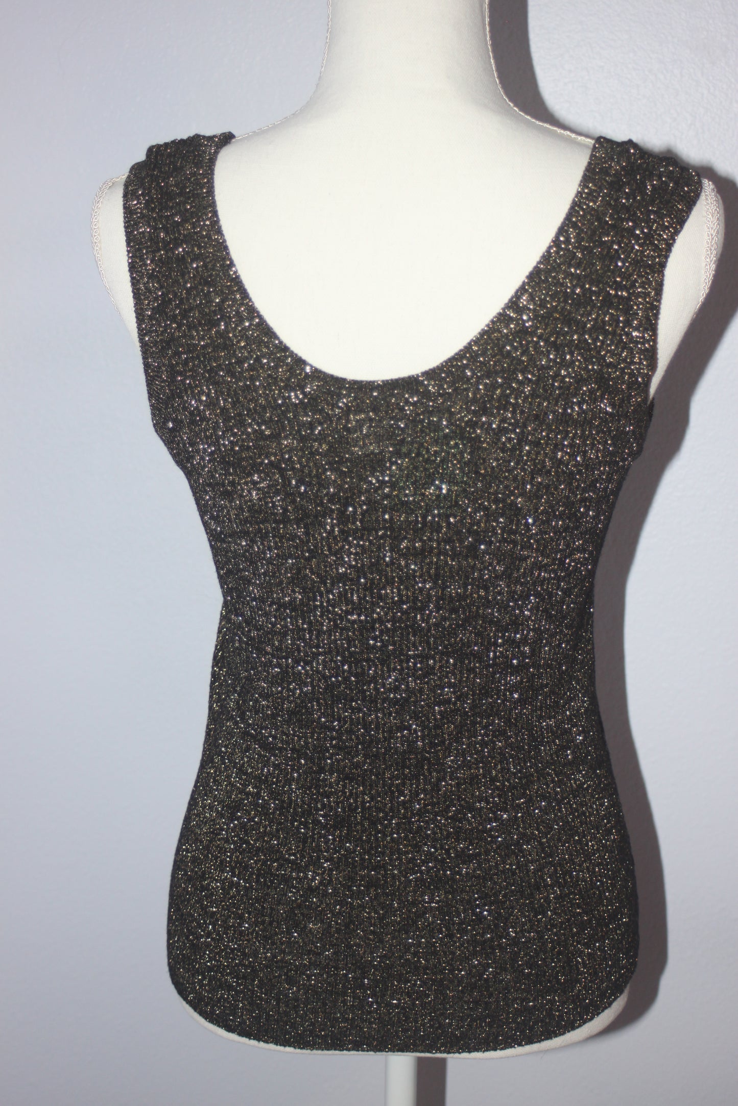 Vintage Whitney Lane Sparkle Tank (M)